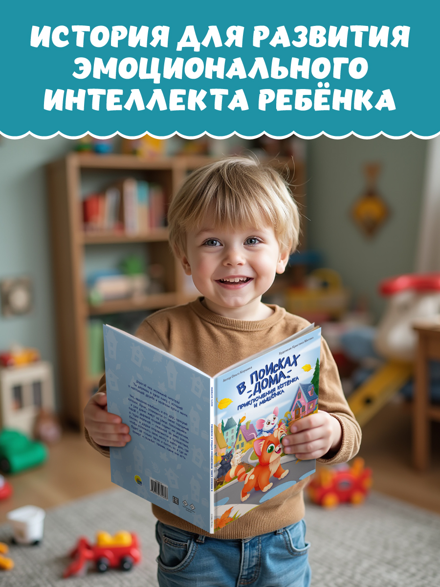 Книга Проф-Пресс современная сказка Приключения котёнка и мышонка. О. Клушина 48 стр - фото 5