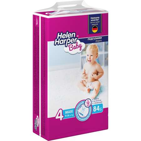 Подгузники Helen Harper 4 84 шт.