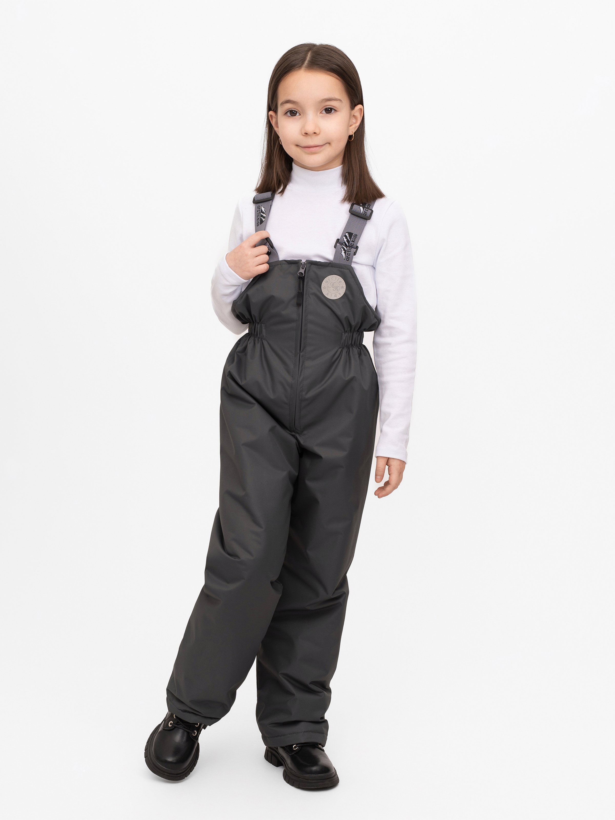 Полукомбинезон Arctic kids 60-013 серый - фото 15