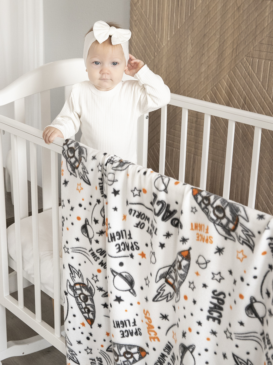 Плед Baby Nice 100 x 140 см флис - фото 4