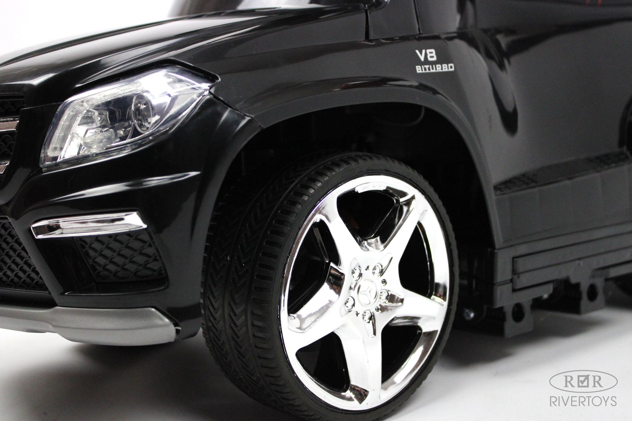 Электромобиль RIVERTOYS Mercedes A888AA-H-BLACK - фото 6