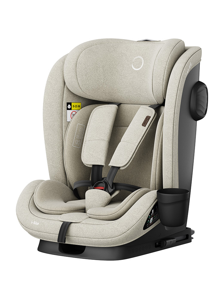 Автокресло Herr Klee C.G. Glanz Isofix 1/2/3 (9-36 кг) бежевый - фото 1
