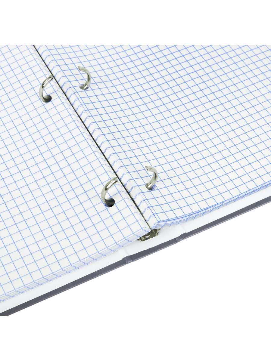 Тетрадь со сменным блоком Brauberg клетка - фото 7