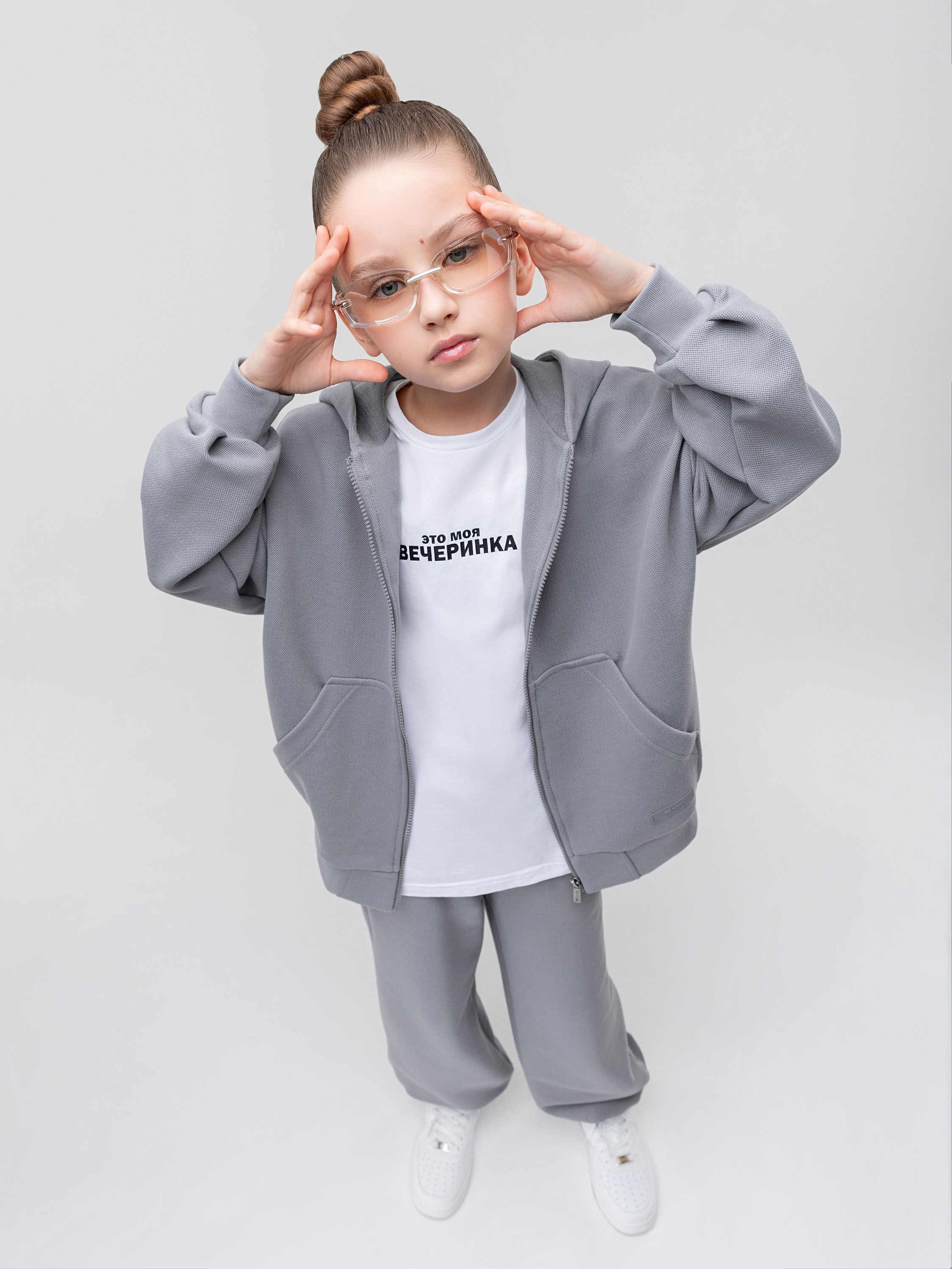 Костюм спортивный Bodo 46-164MU_серый - фото 2