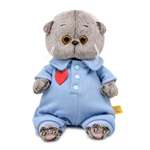 Мягкая игрушка BUDI BASA Басик в комбинезоне
