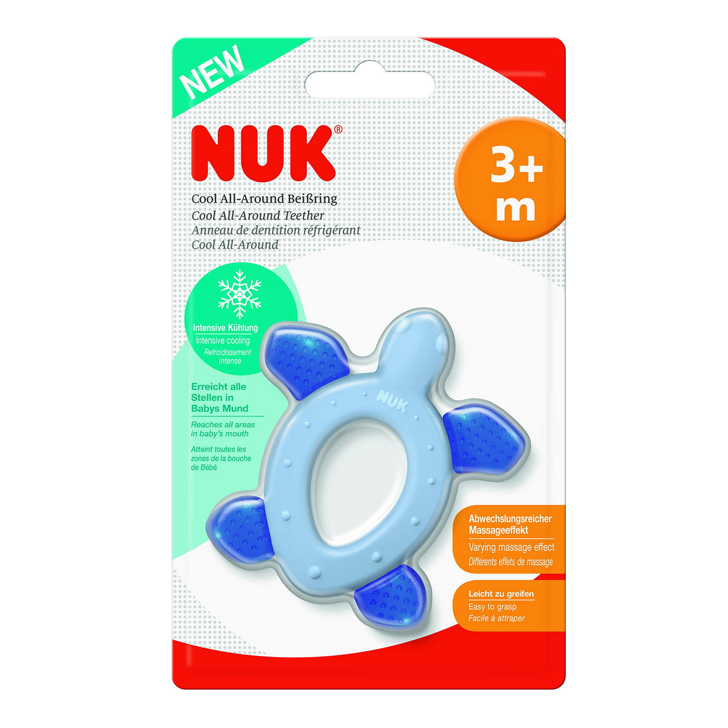 Прорезыватель Nuk Черепашка в ассортименте - фото 2