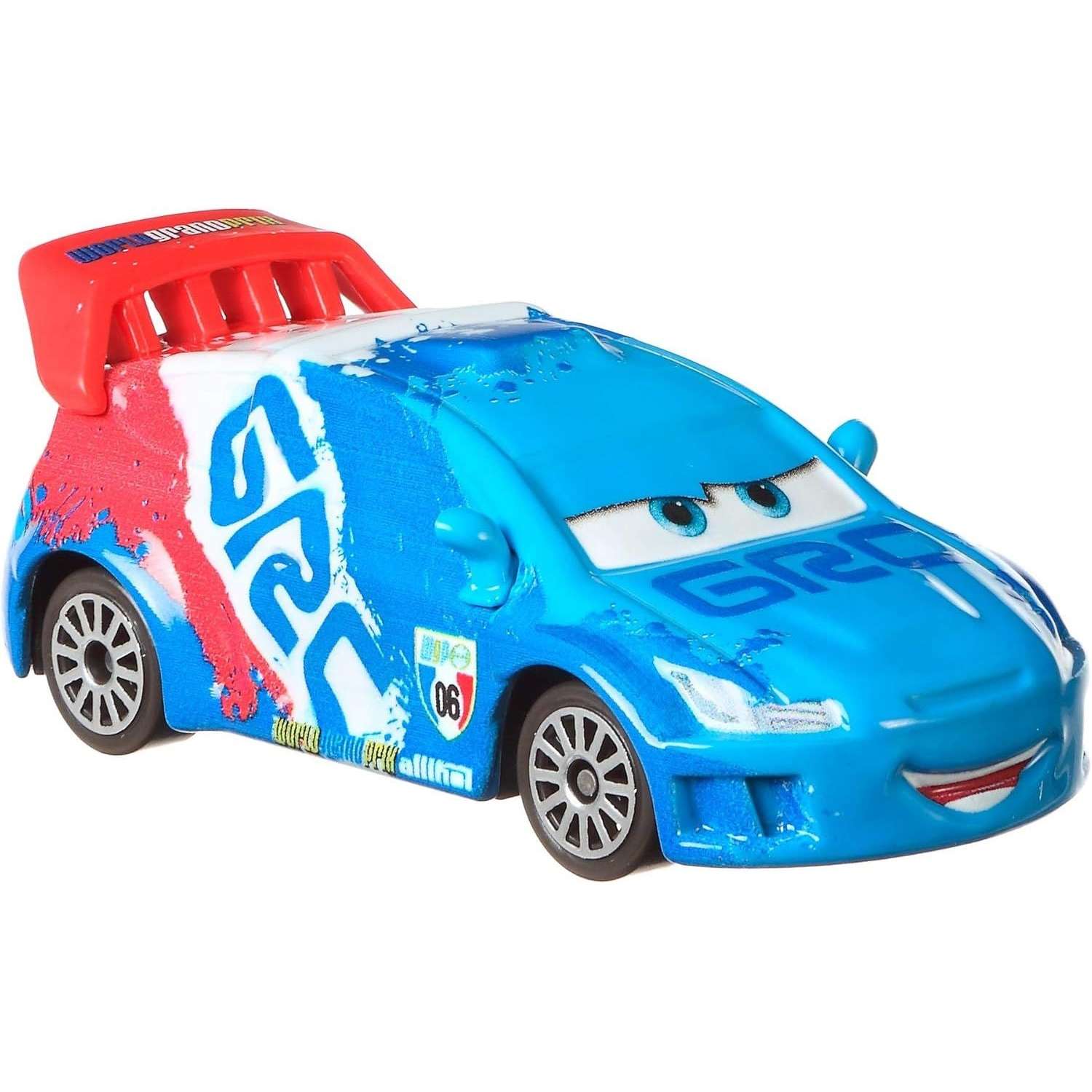 Машинка Cars Герои мультфильмов коллекционная Рауль Заруль GBV52 Cars DXV29/GBV52 - фото 3