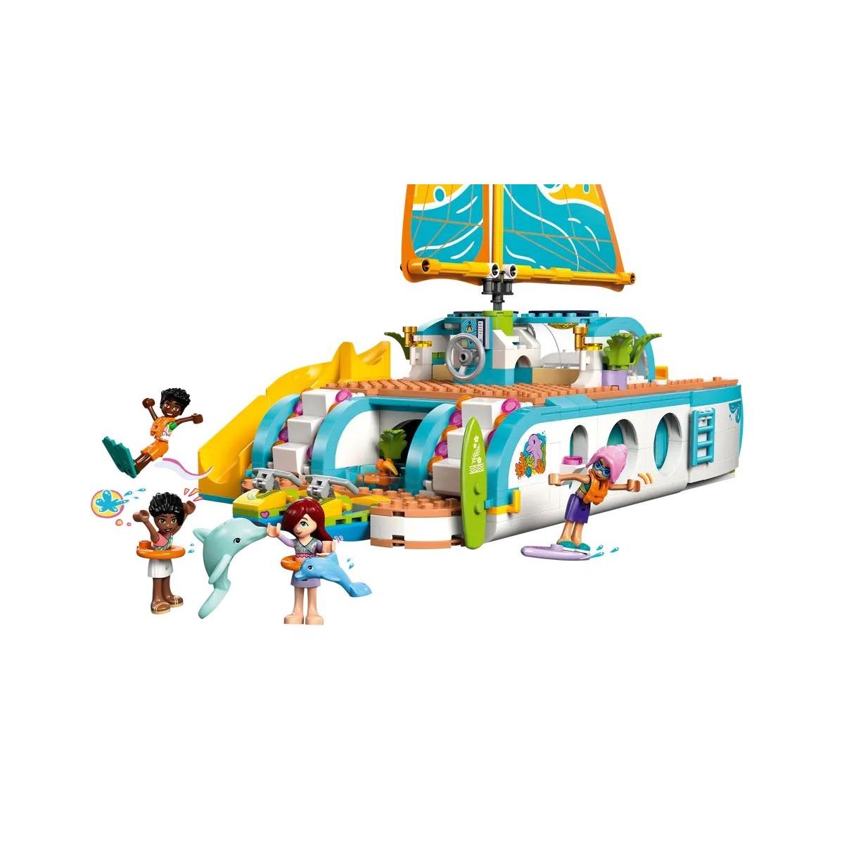 Конструктор LEGO Friends Приключение на лодке 685 дет. - фото 5