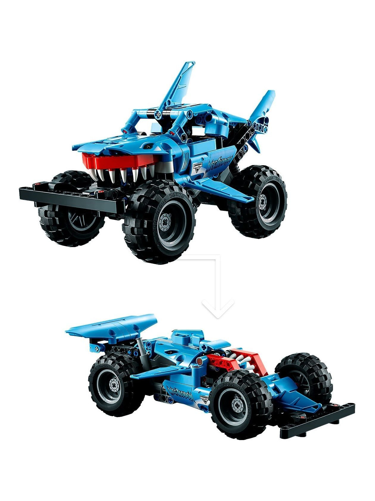 Конструктор LEGO Technic Monster Jam Megalodon 260 дет. - фото 3