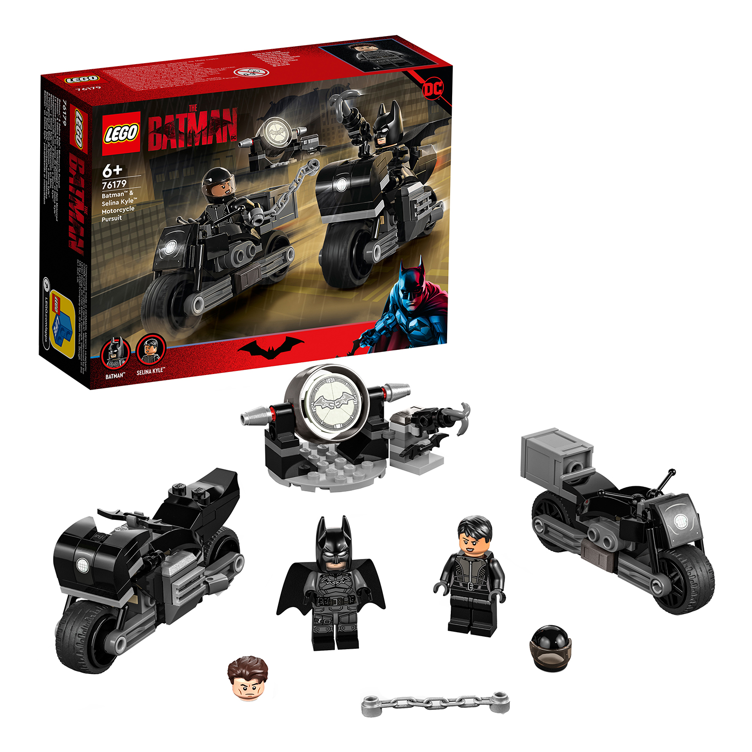 Конструктор LEGO Marvel Super Heroes Бэтмен и Селина Кайл 149 дет. - фото 1