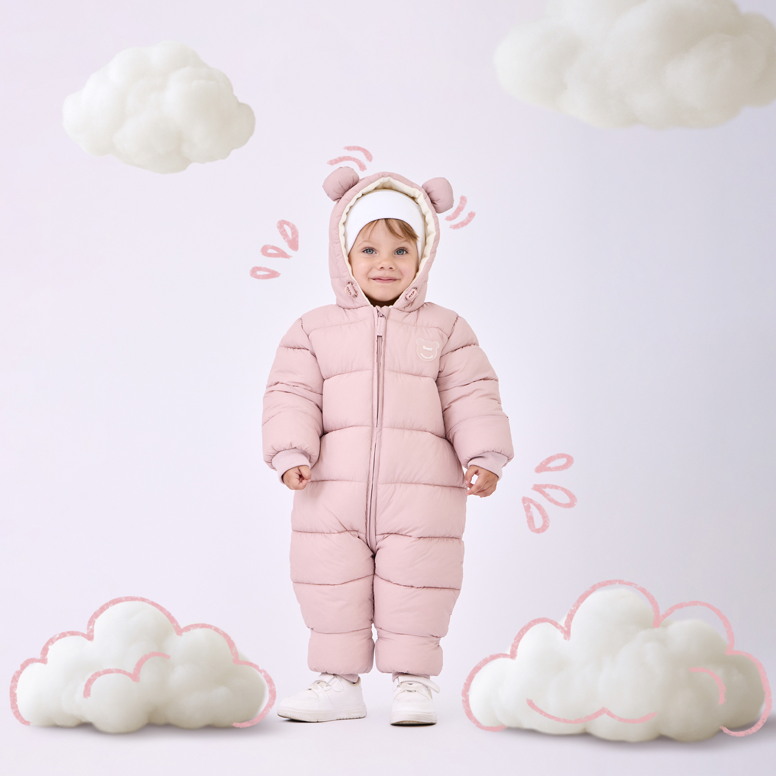 Комбинезон Rant soft pink 160/1 - фото 1