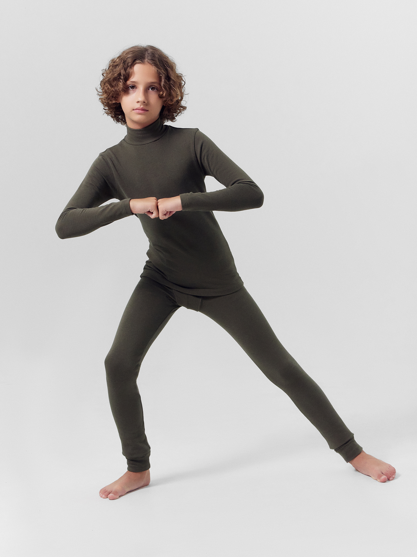 Термолеггинсы Mark Formelle (Марк Формэль) 783322/оливковый - фото 2