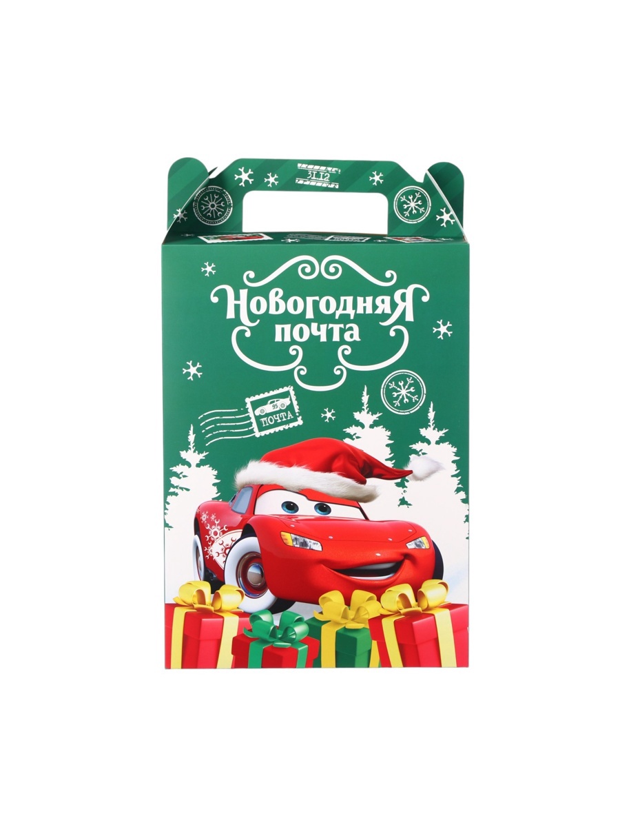 Коробка складная, новогодняя Disney "Новогодняя почта", 20 х 33 х 10 см - фото 2