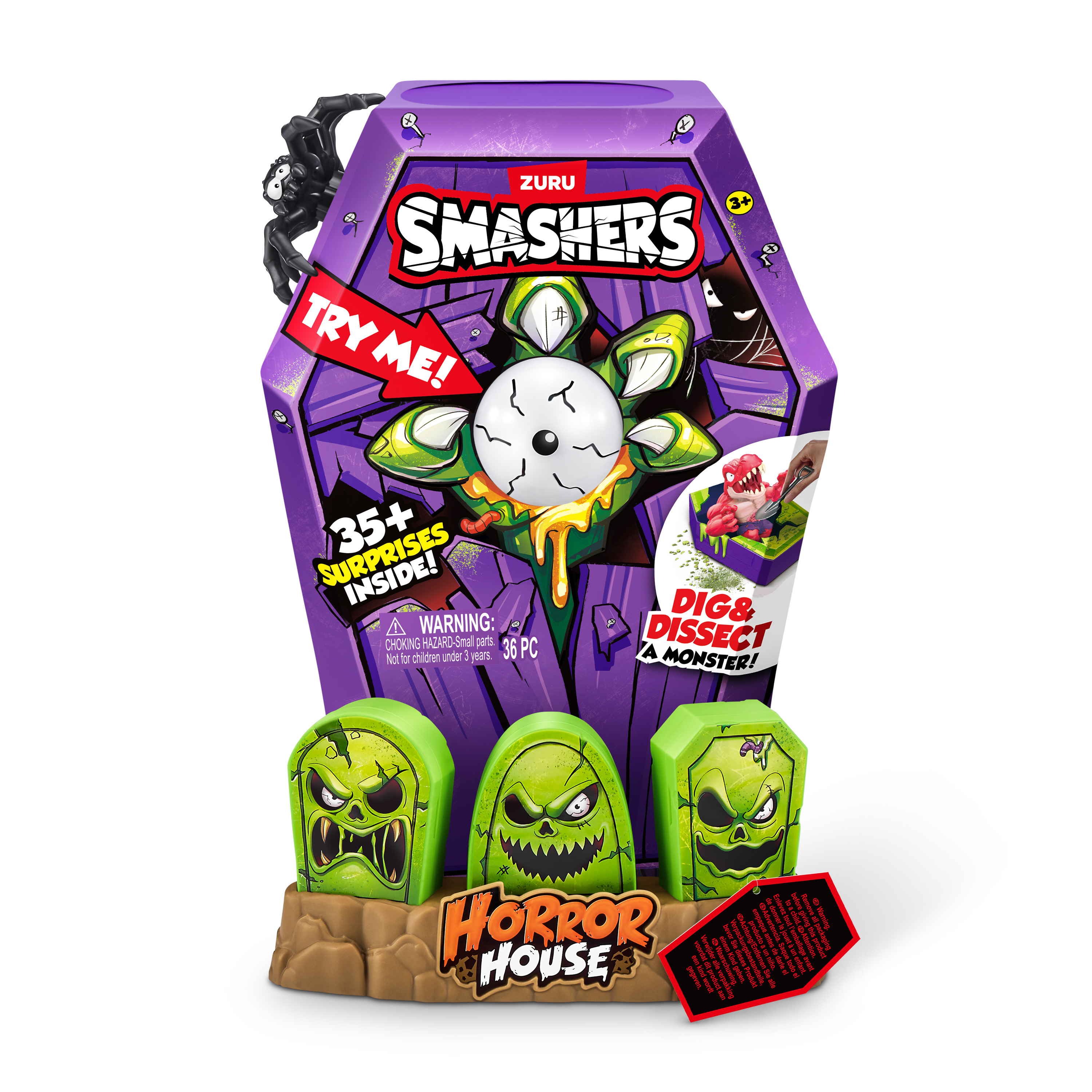 Игровой набор Zuru Smashers Дом Ужасов большой - фото 23
