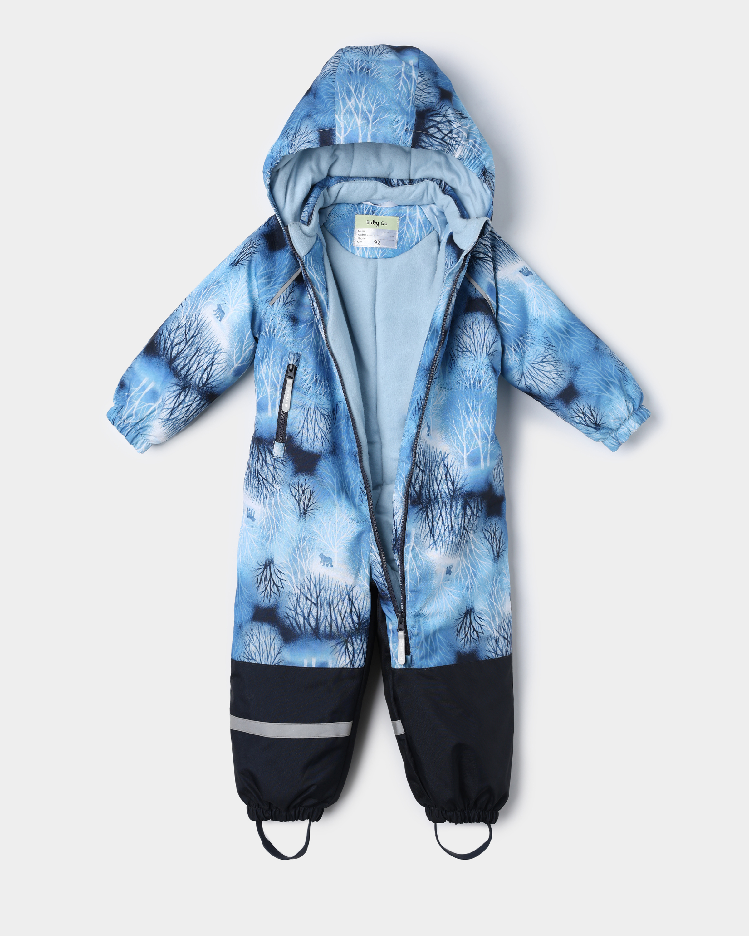 Комбинезон BabyGо OBN-AW25-3BGib-66D6 - фото 4
