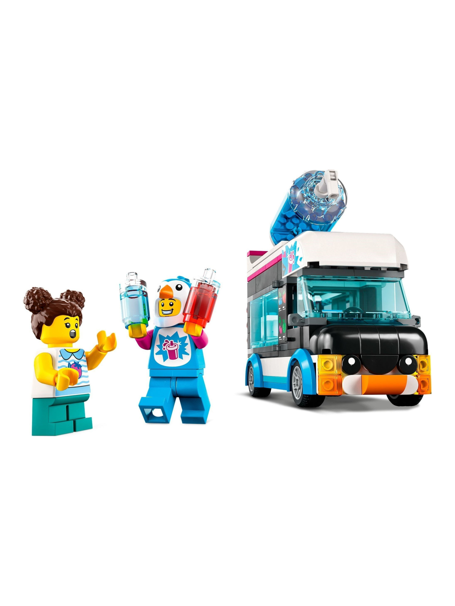 Конструктор LEGO City Фургон для шейков Пингвин 194 дет. - фото 3