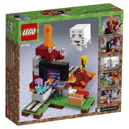 Конструктор LEGO Minecraft блочный