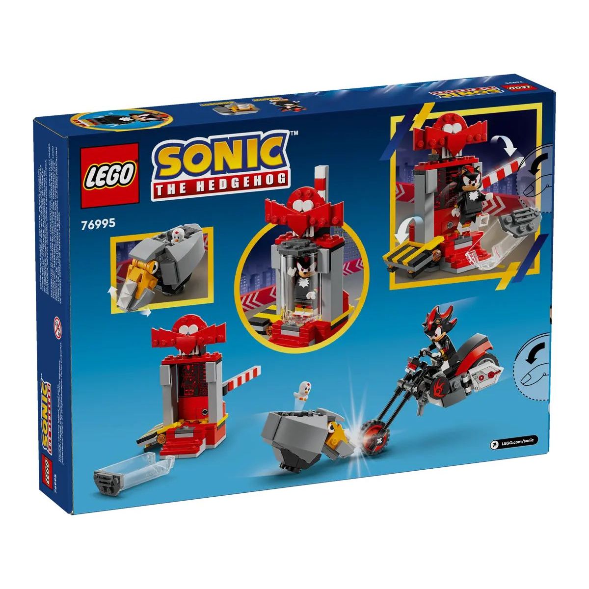Конструктор LEGO Sonic the Hedgehog Побег ежа Шэдоу 196 дет. - фото 7