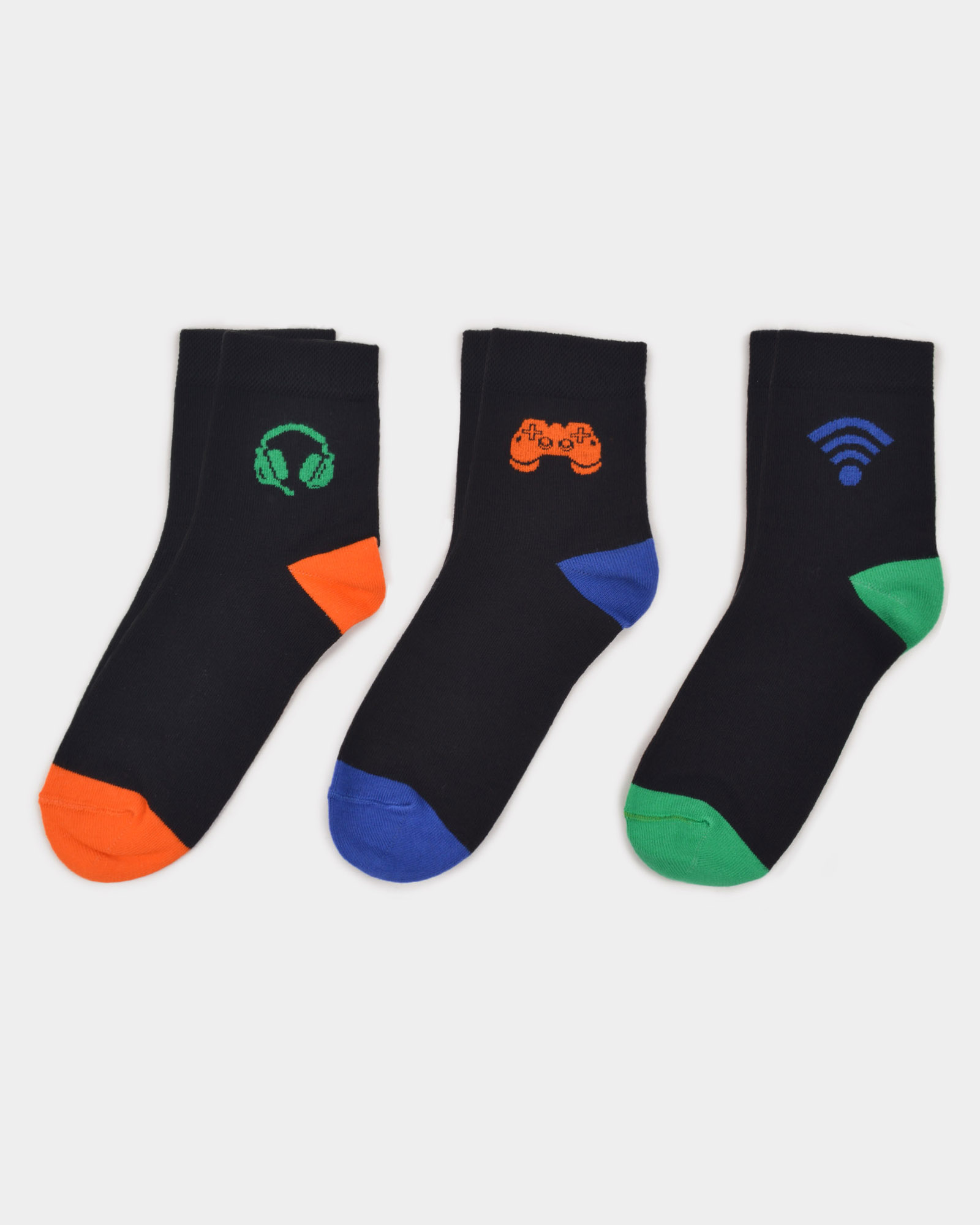 Носки 3 пары Futurino S24FU2-3834/3tb-99 - фото 5