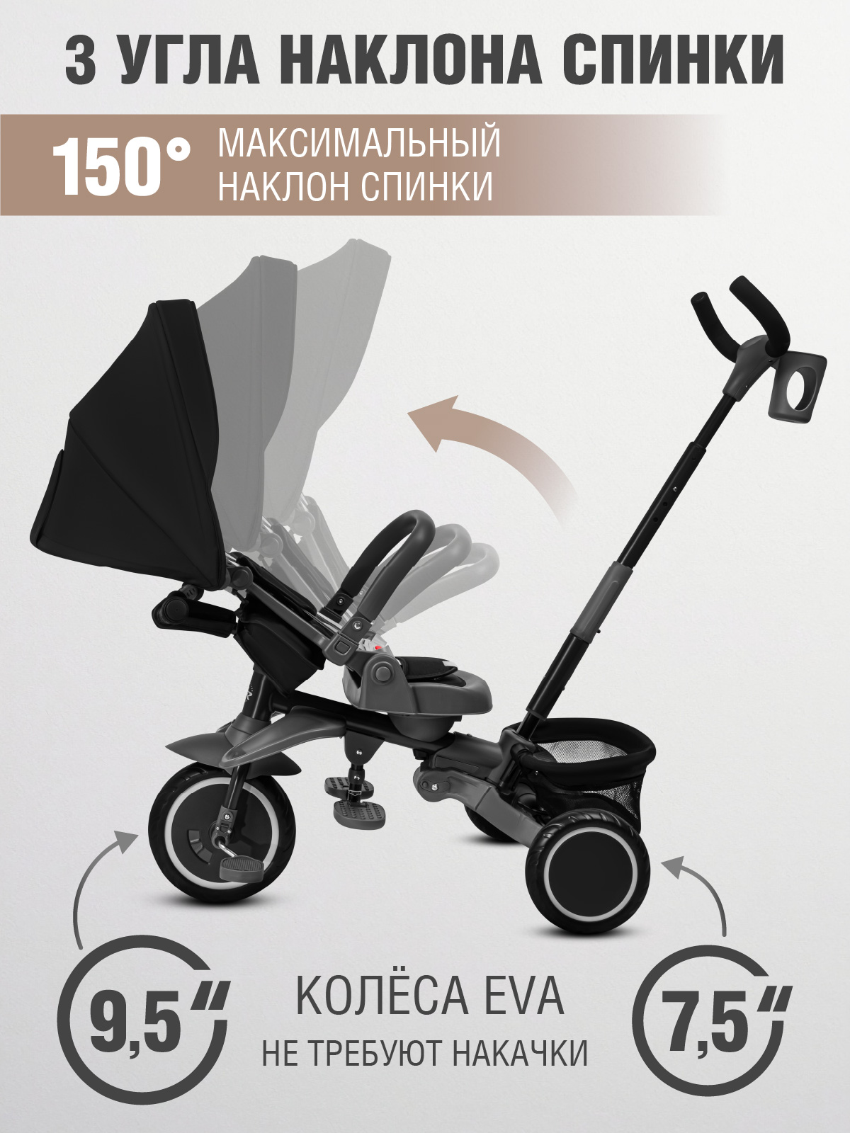 Трехколесный велосипед CITYRIDE - фото 6