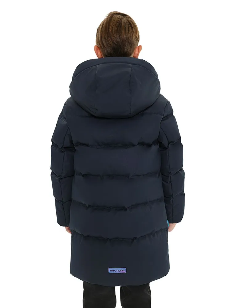 Пальто Arctiline Луис 1278 MW-25 Глубокий синий - фото 4