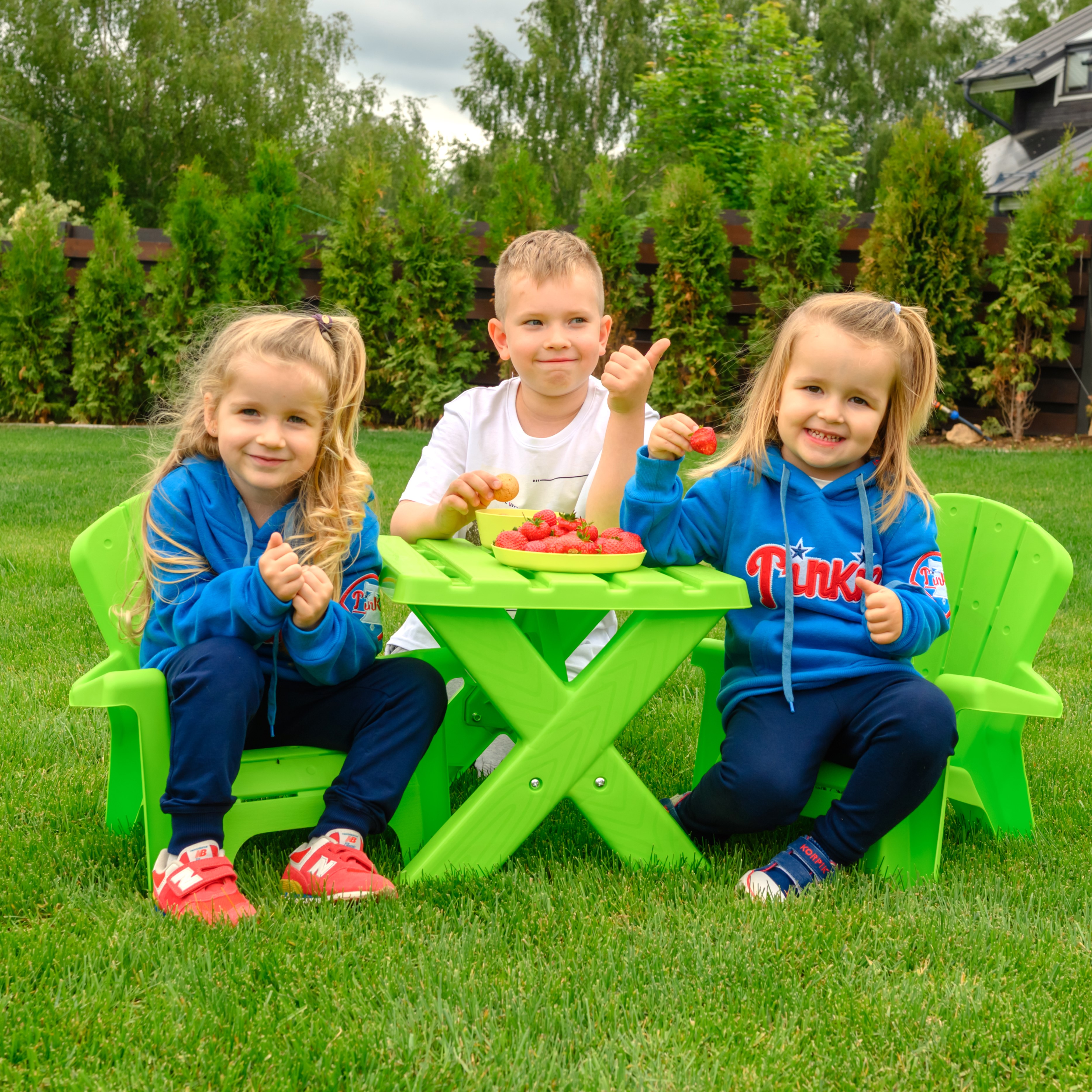 Комплект мебели UNIX Kids Garden Green - фото 10