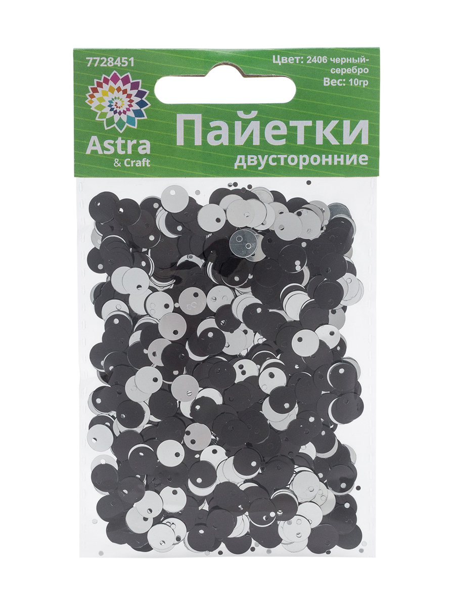Набор для творчества Astra Craft бисер Пайетки - фото 6