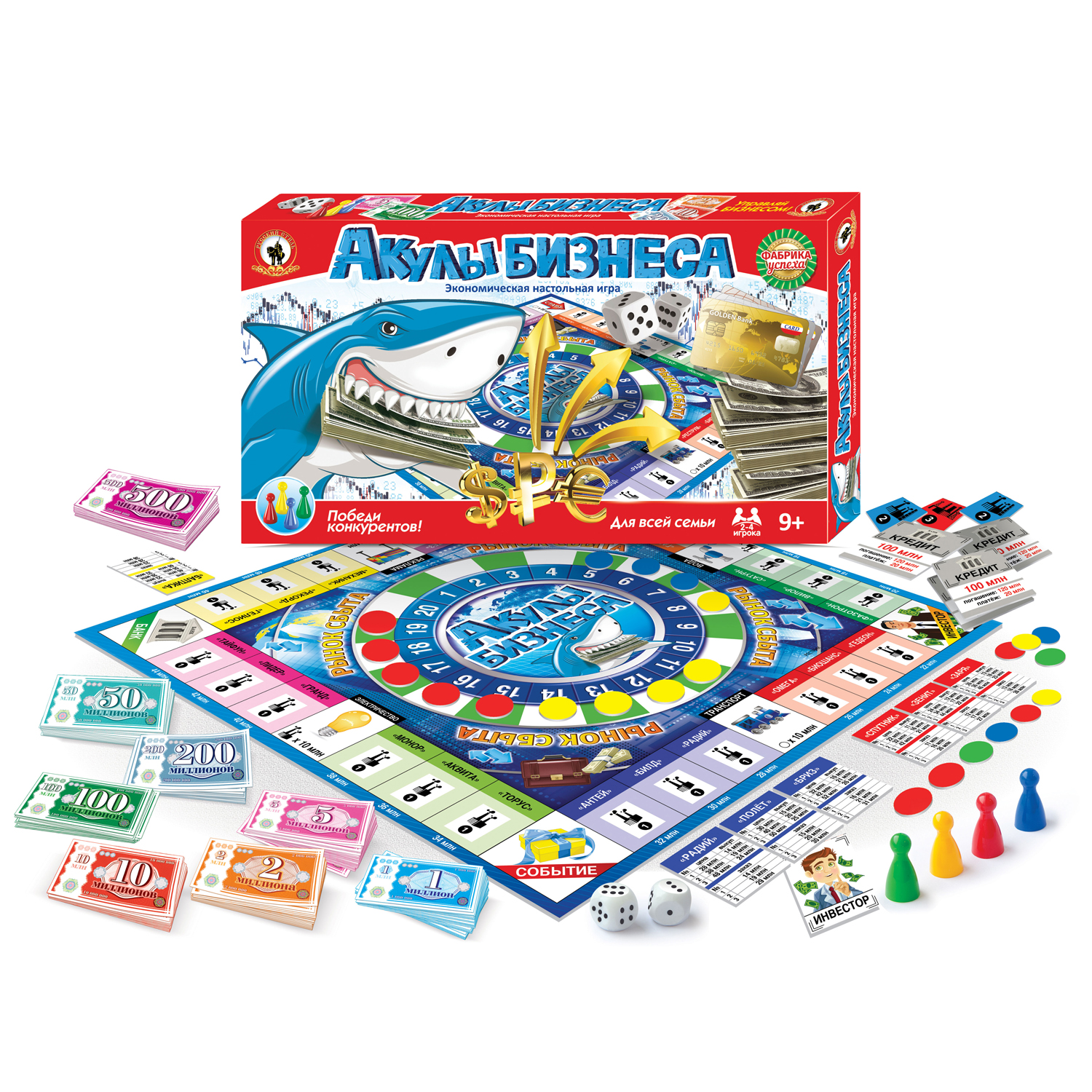Настольная игра Русский стиль Акулы бизнеса - фото 3