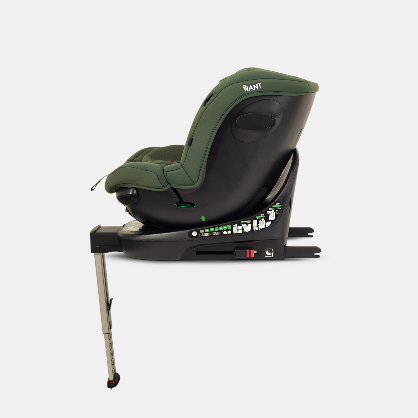 Автокресло Rant Страда Isofix 0+/1/2/3 (0-36 кг) зеленый - фото 6