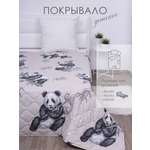 Покрывало MILANIKA Панды 150 x 215 см хлопок