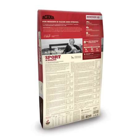 Корм для собак ACANA Heritage 11.4кгдля активных