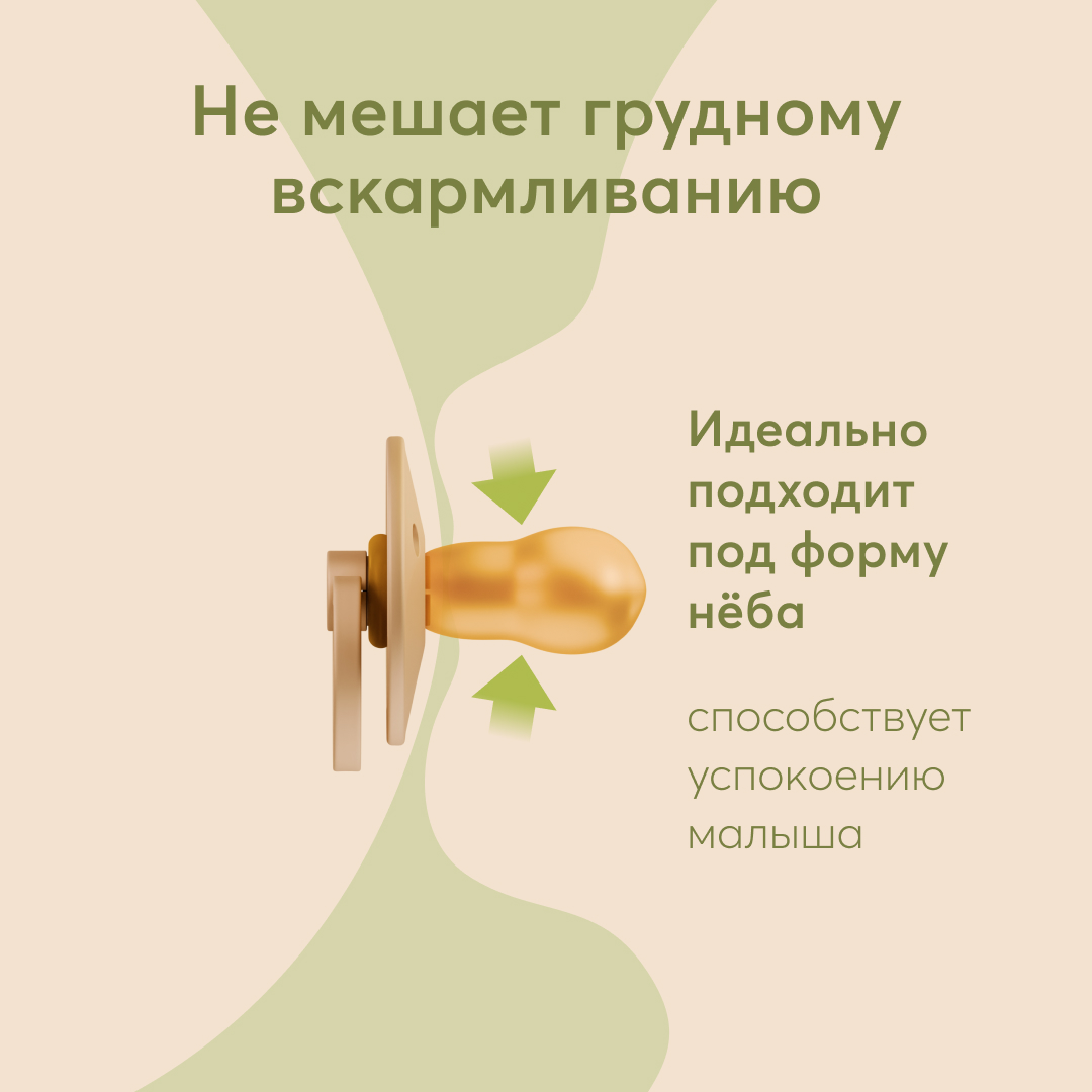 Пустышка Happy Baby латекс от 18 мес. - фото 3