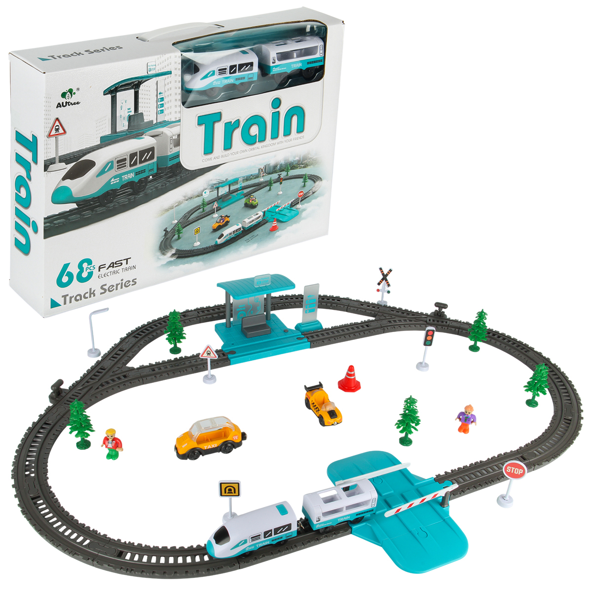 Набор железнодорожный Veld Co 135617 - фото 1