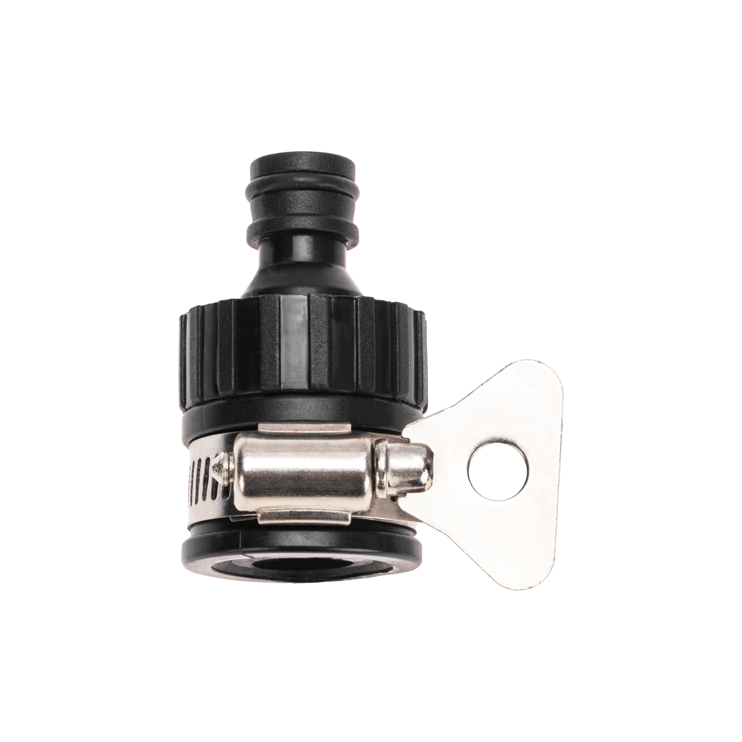 Адаптер пластмассовый, 3/4", с внешним хомутом - фото 6