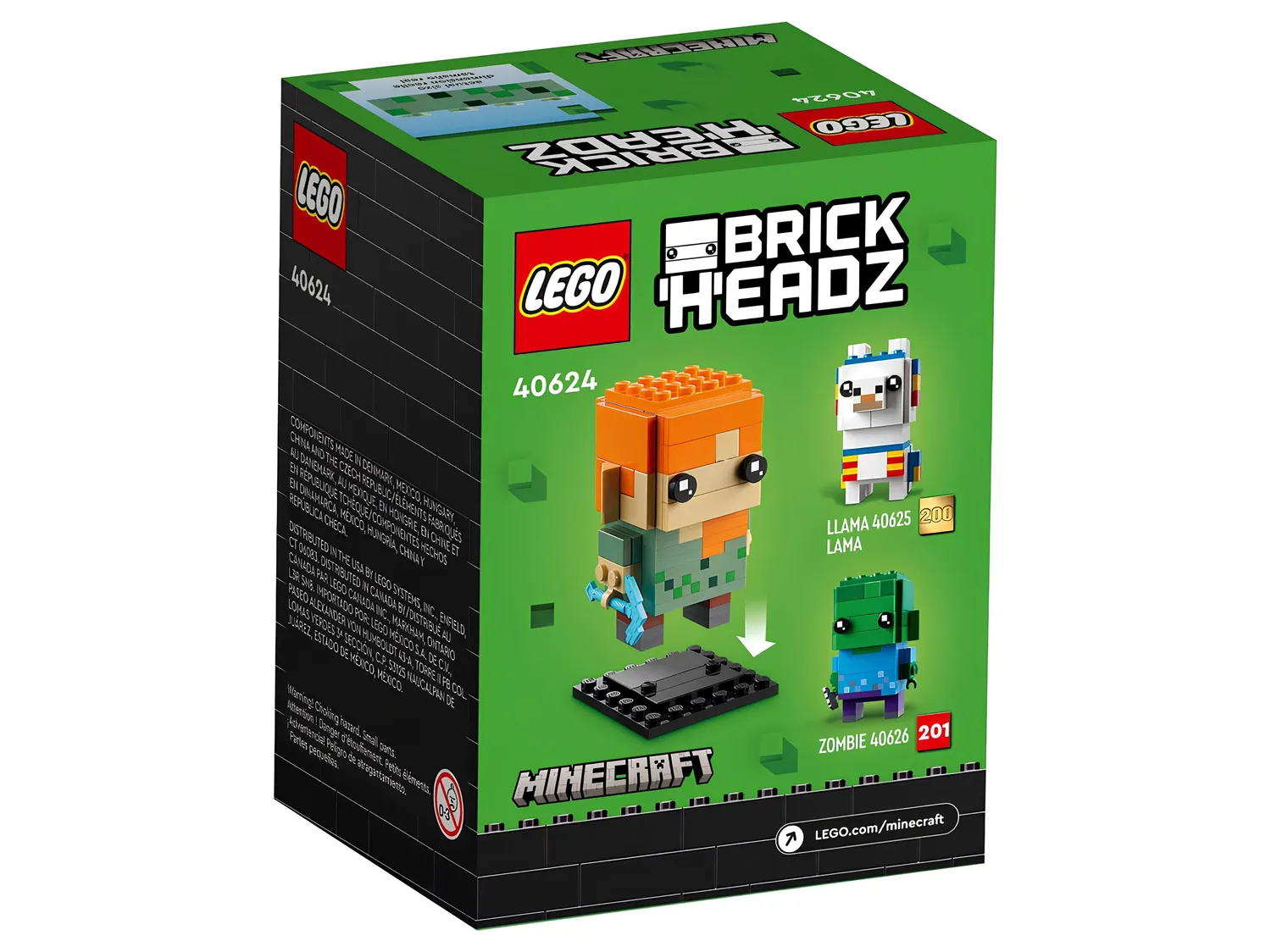 Конструктор LEGO BrickHeadz 40624 86 дет. - фото 1