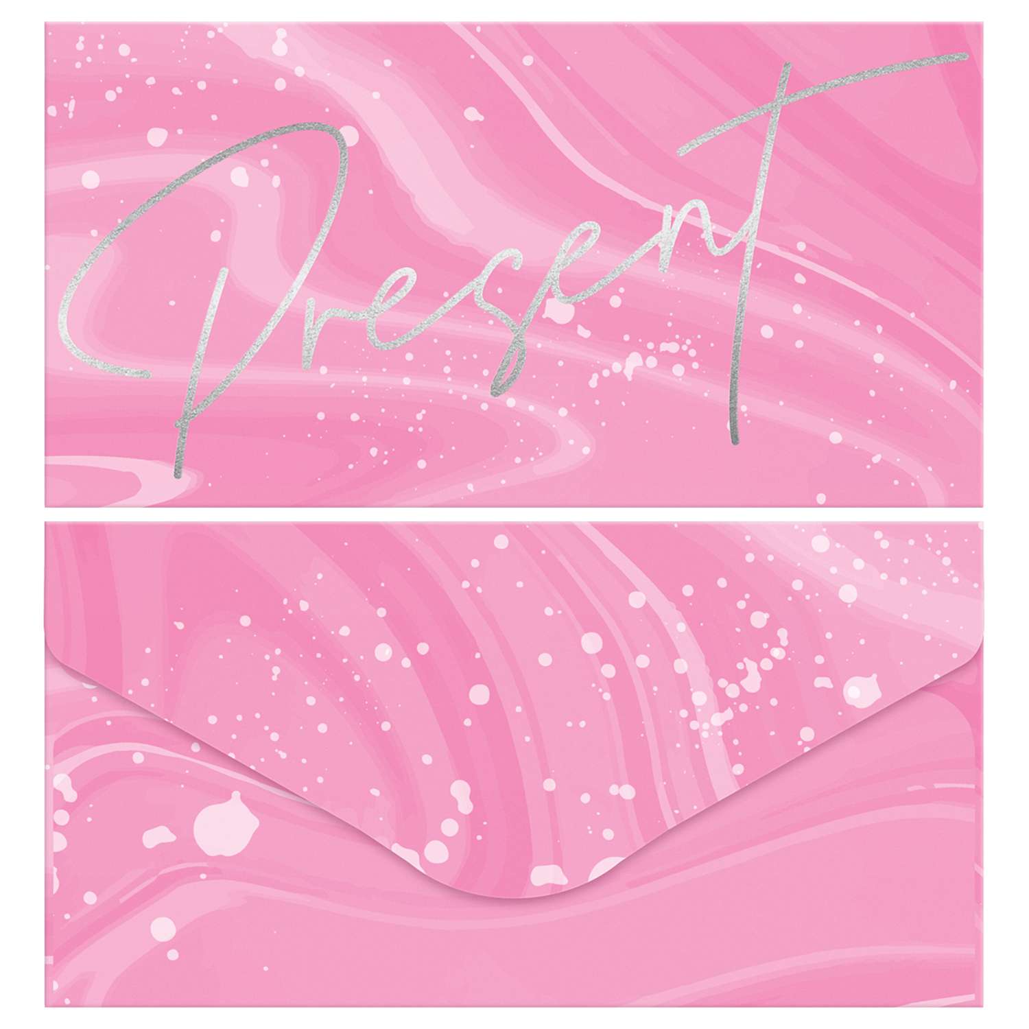 Конверт для денег Meshu 85*164мм soft-touch фольга в ассортименте - фото 10