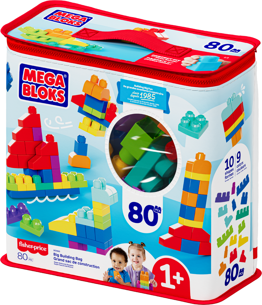 Конструктор Mega Bloks First Builders 80 дет. - фото 3