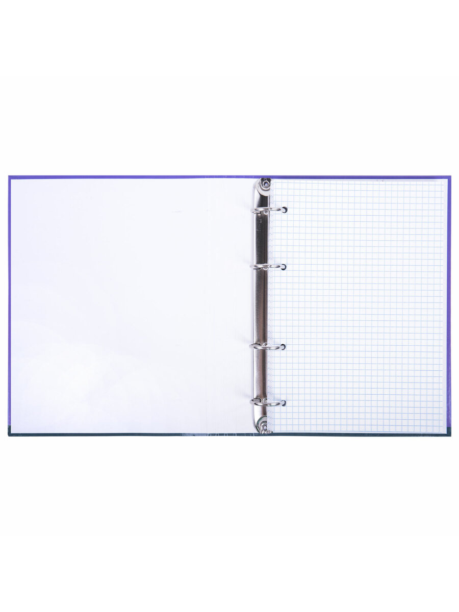 Тетрадь со сменным блоком Brauberg клетка 120 лист. - фото 10