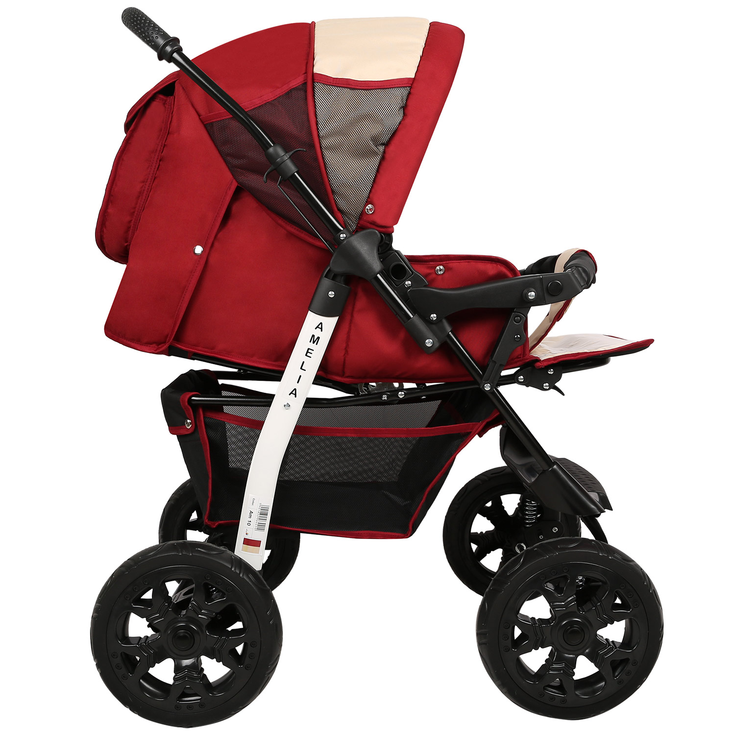 Коляска трансформер alis Amelia бежевый - фото 6