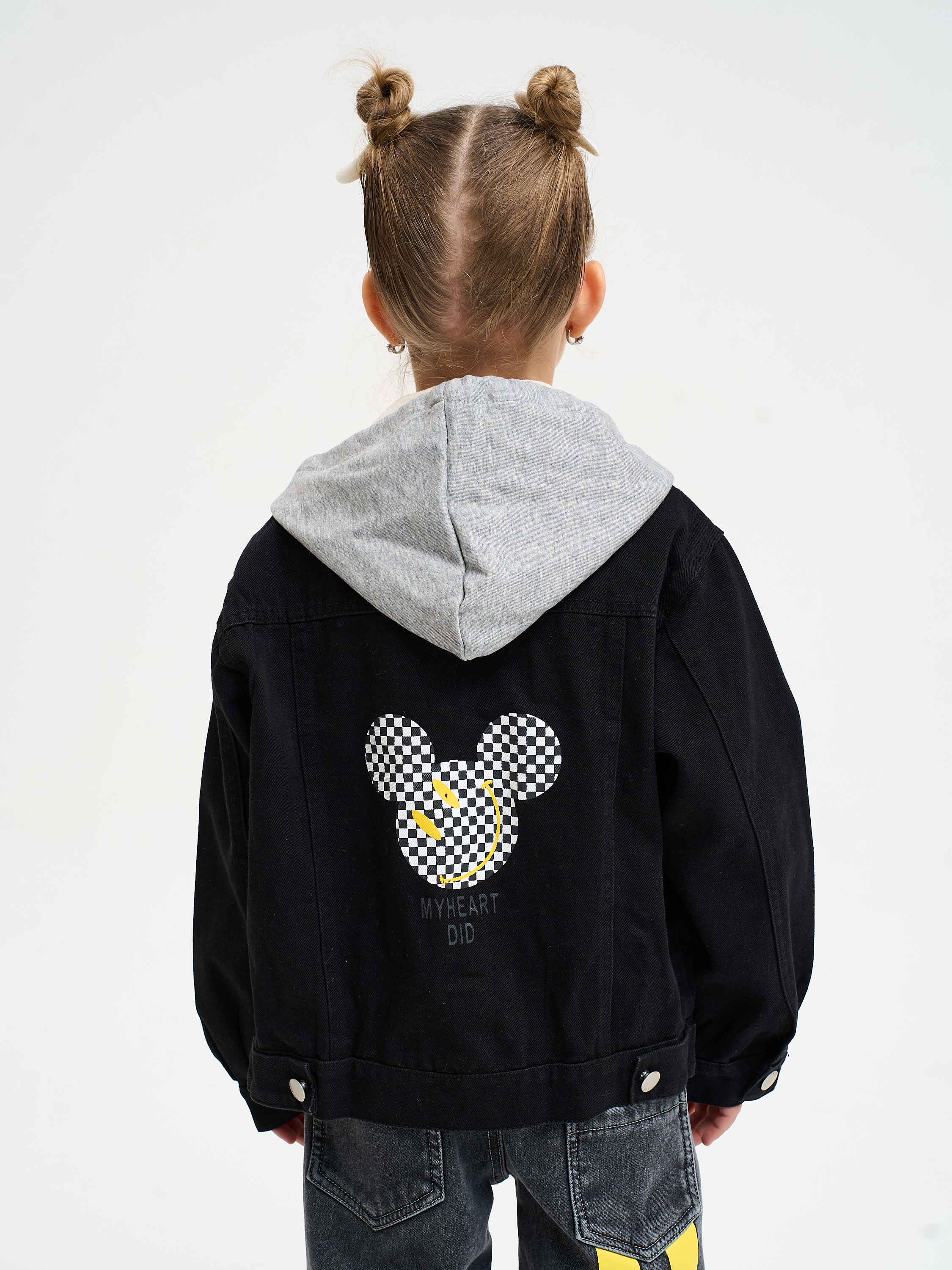 Джинсовая куртка RuStyle ДУ-куртджинВ8320-серкап - фото 1