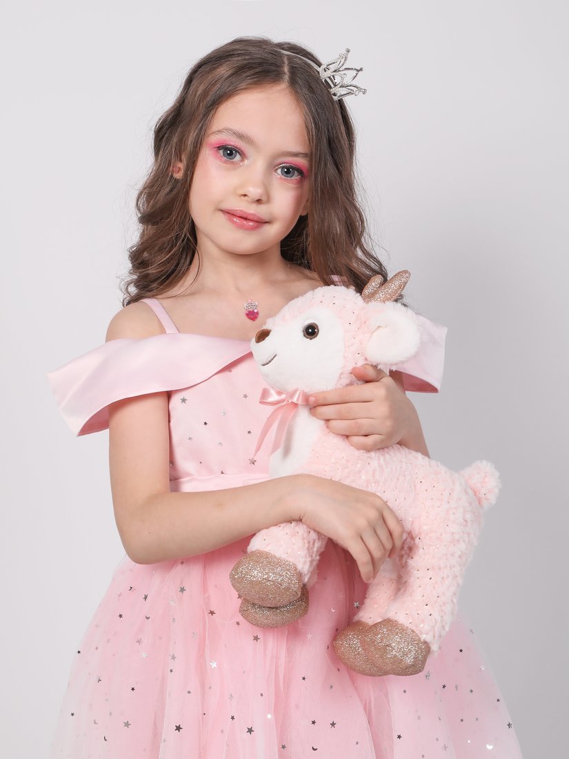 Мягкая игрушка Fluffy Family олень 29 см - фото 5