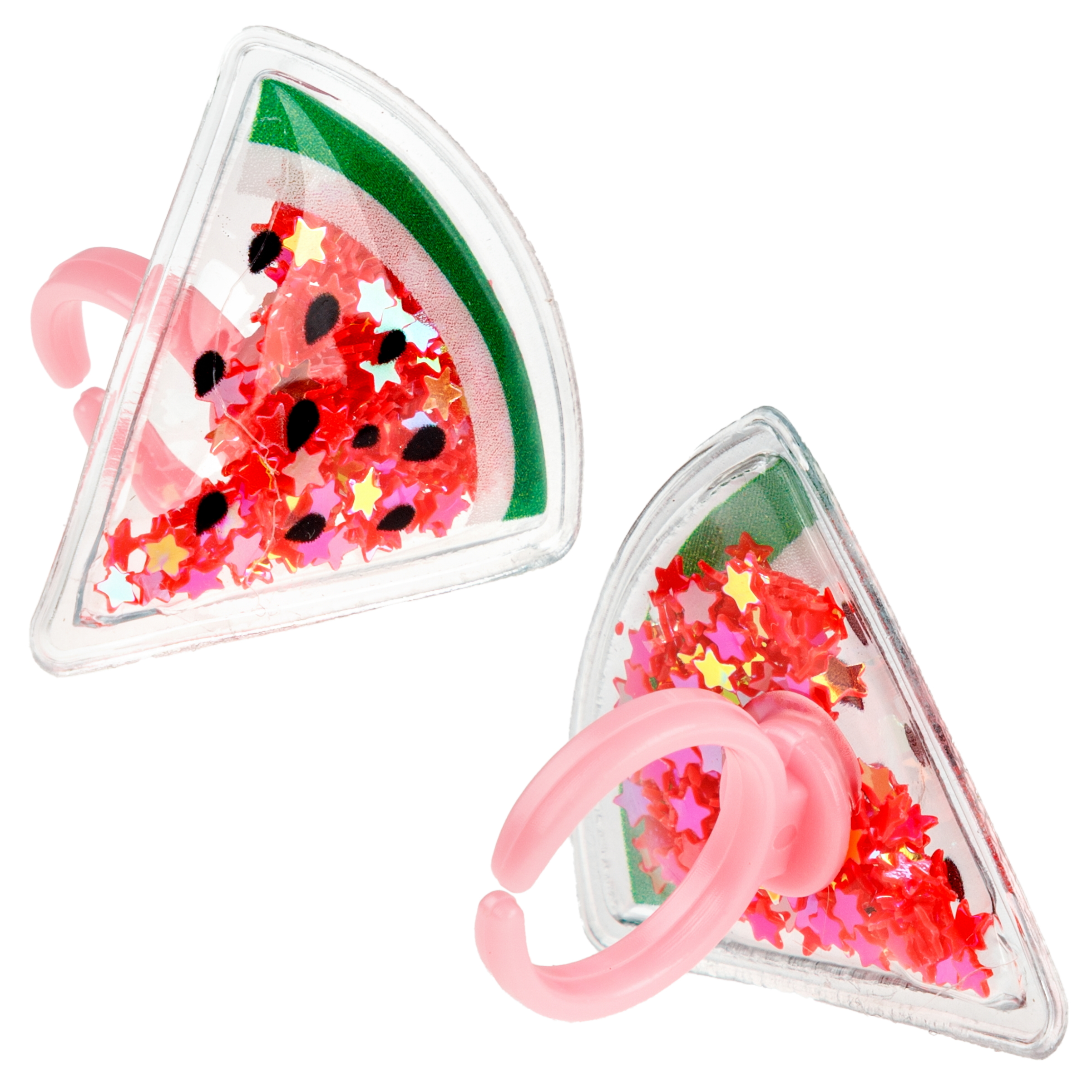 Блеск для губ LUKKY Dessert Fruits арбузный и колечко - фото 2