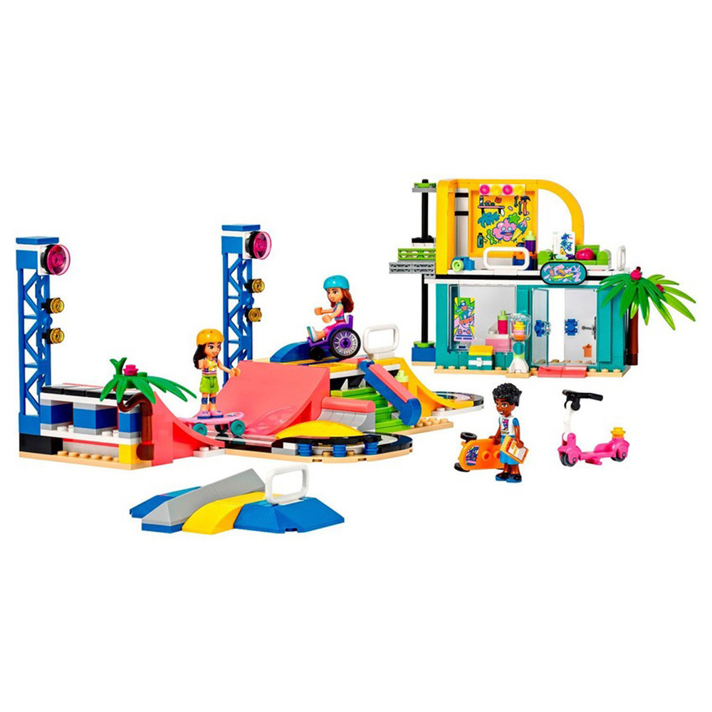 Конструктор LEGO Friends Скейт-парк 431 дет. - фото 5