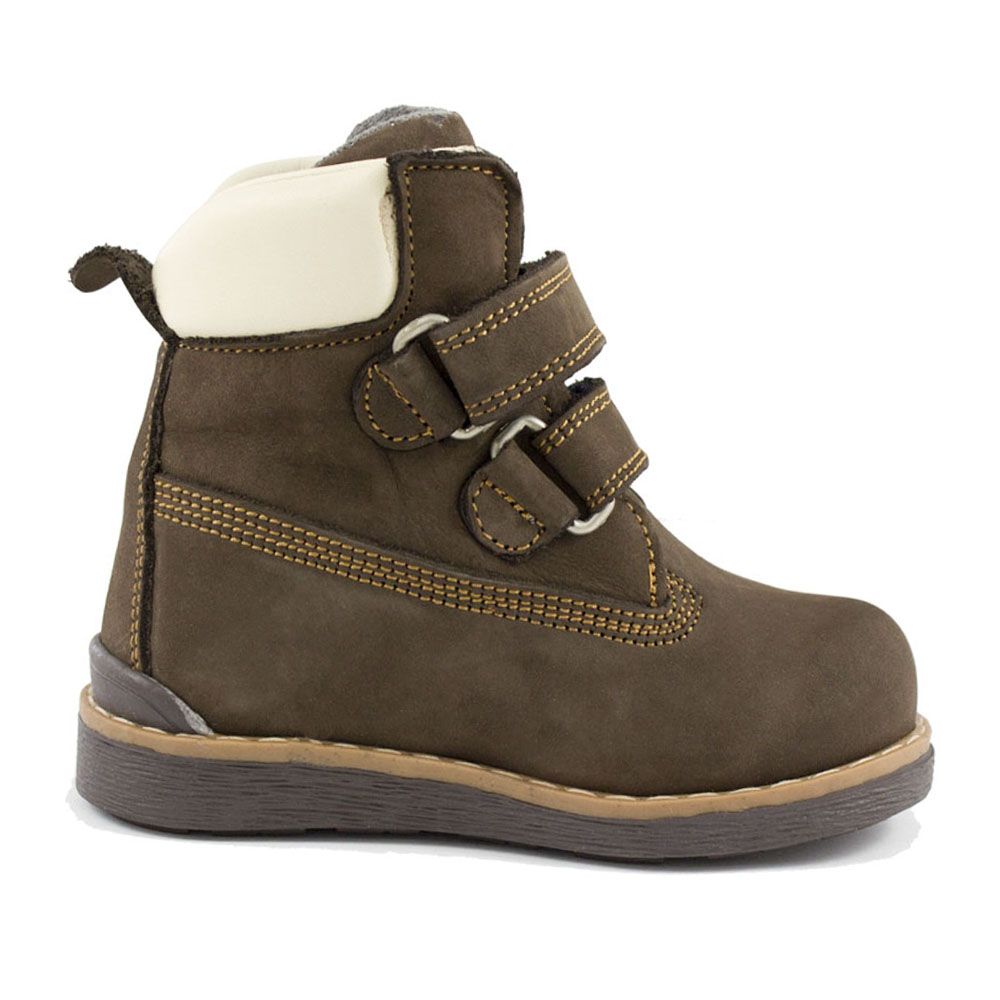 Ботинки Europen 200-5-СВ EUROPEN Ботинки детские,коричневый нубук - фото 2
