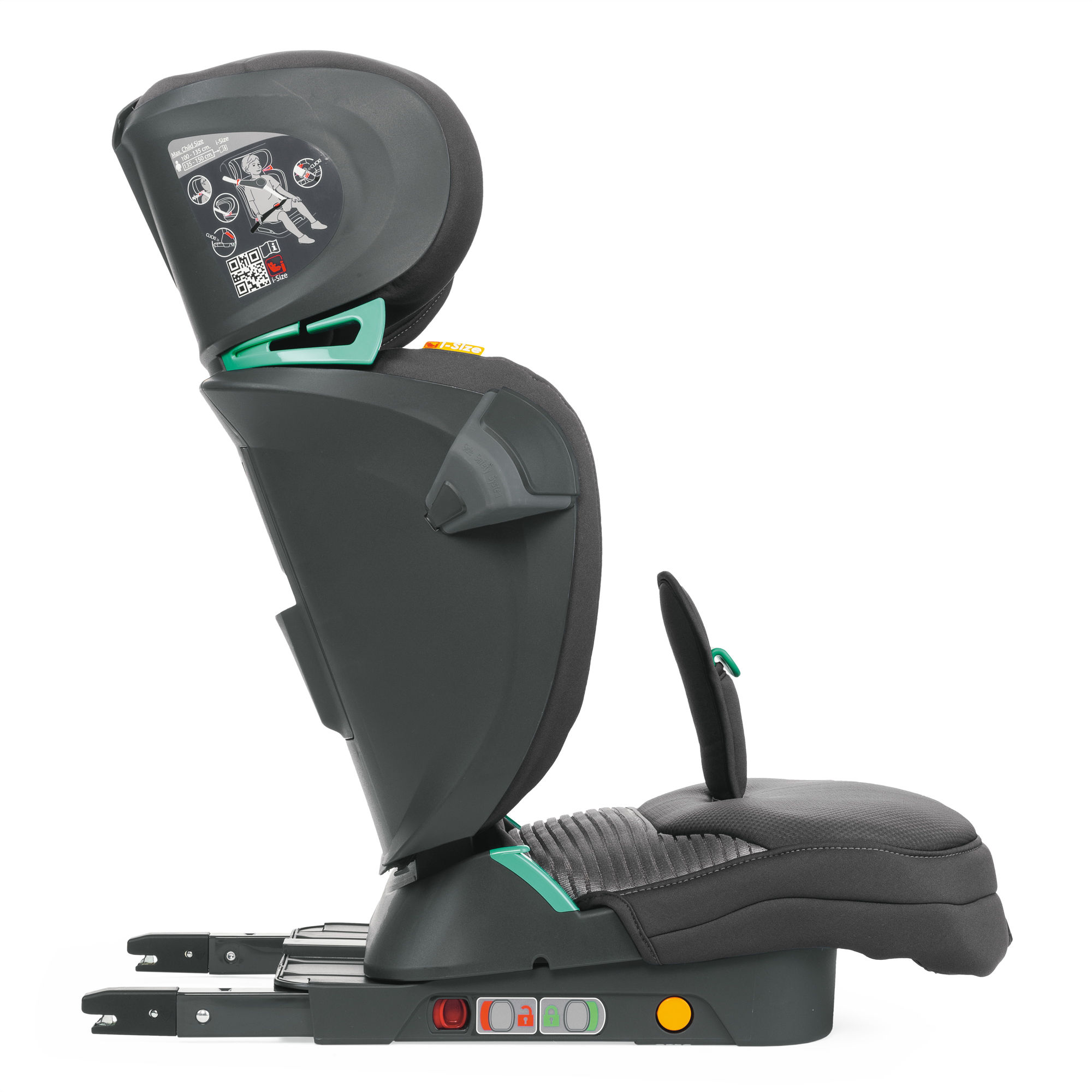 Автокресло Chicco Fold and Go Air Graphite Isofix 1/2/3 (9-36 кг) - фото 9