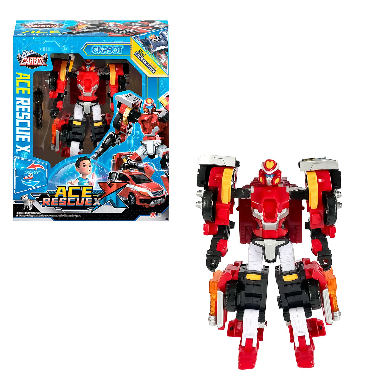 Фигурка Hello Carbot Ace Rescue X - фото 1