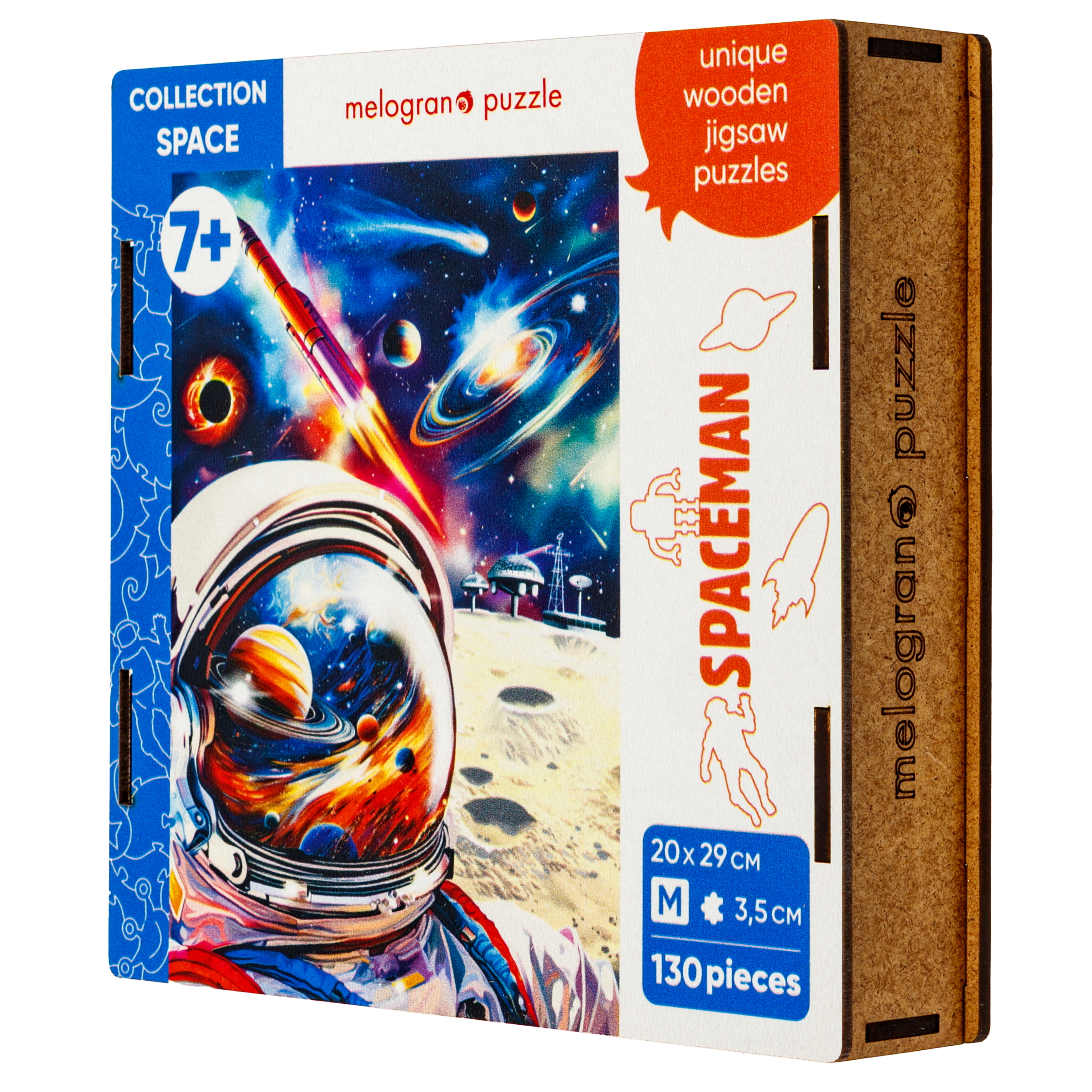 Пазл Melograno puzzle деревянный - фото 14