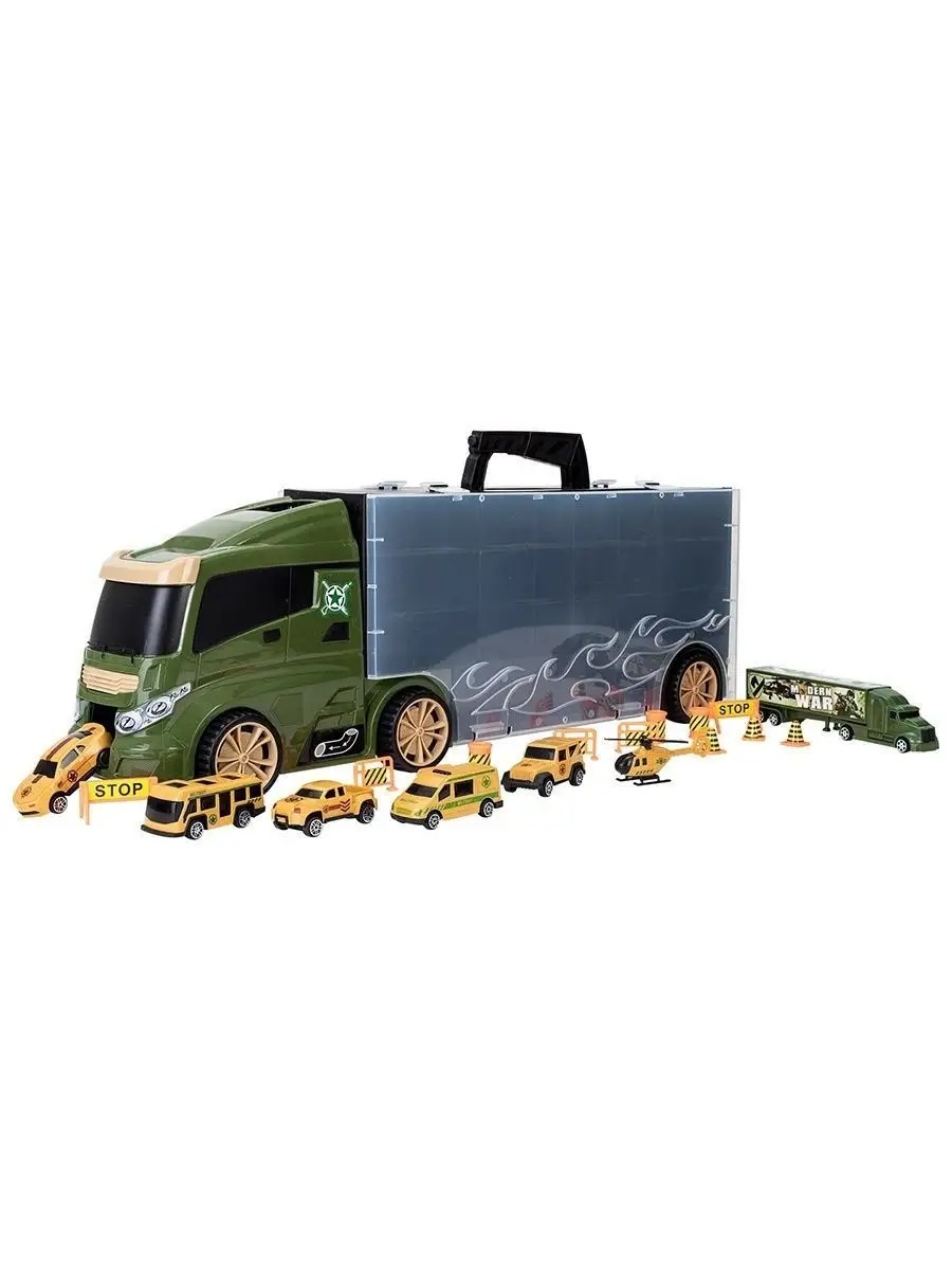 Автовоз Givito Милитари G205-011 - фото 8