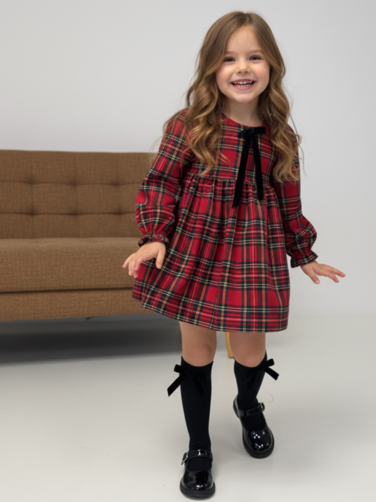 Платье Minilik Платье.Барыня.Клетка - фото 9