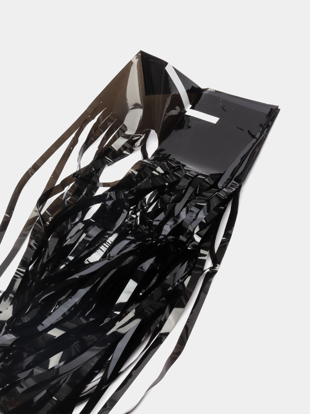 Дождик для фотозоны ZHIYU MENG черный 2х1м 4 штуки - фото 4